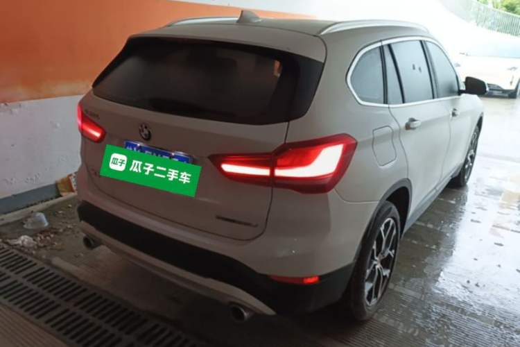 Used BMW X1 2021 Restyled sDrive25Li Leading Edition Rear Right 45 Deg