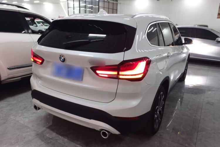 Used BMW X1 2021 Restyled sDrive25Li Leading Edition Rear Right 45 Deg