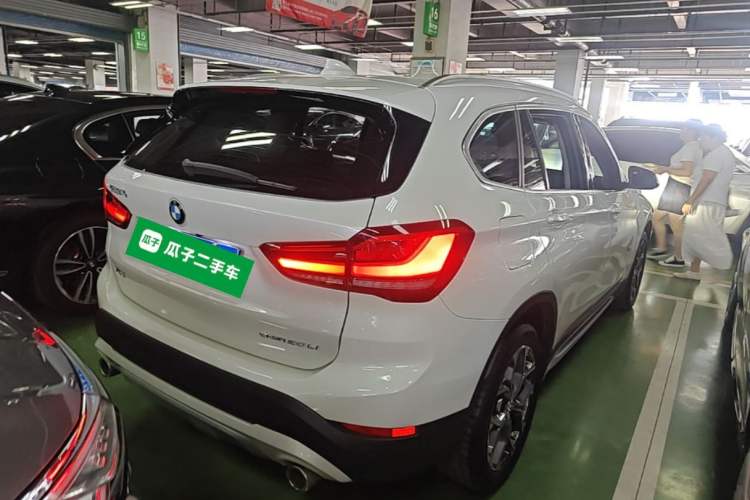 Used BMW X1 2021 sDrive20Li Premium Edition Rear Right 45 Deg