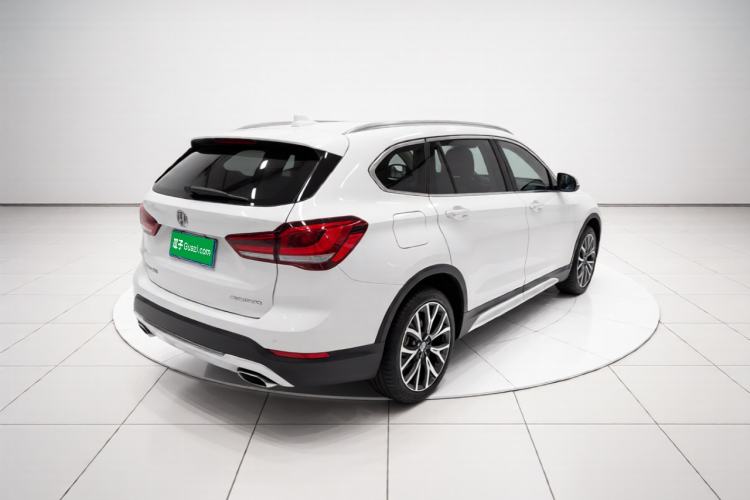 Used BMW X1 2021 xDrive25Li Luxury Model Rear Right 45 Deg