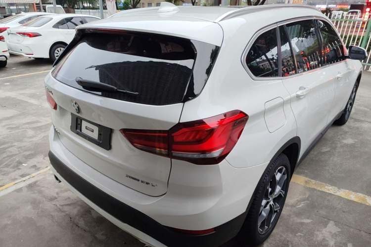 Used BMW X1 2021 Restyled sDrive25Li Leading Edition Rear Right 45 Deg