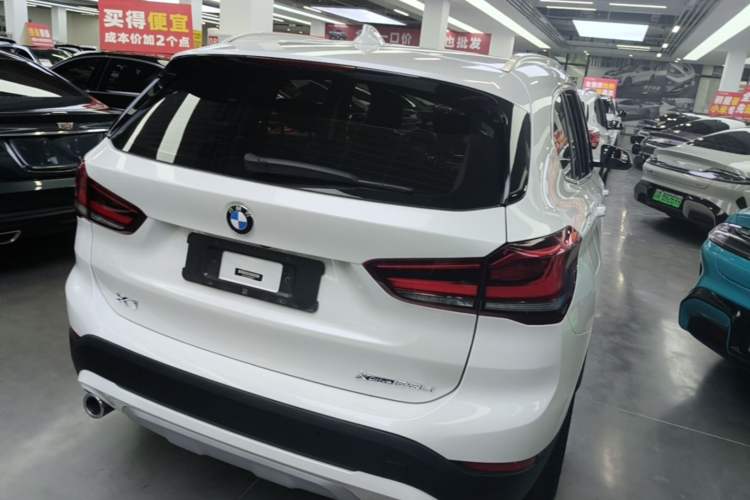 Used BMW X1 2021 xDrive25Li Luxury Model Rear Right 45 Deg
