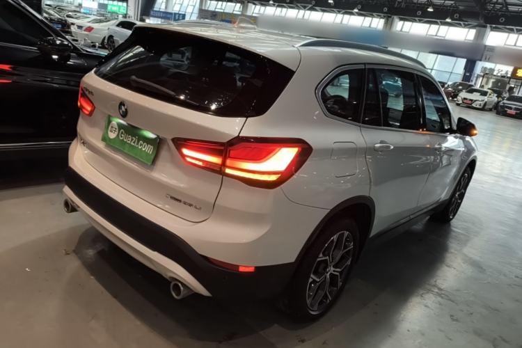 Used BMW X1 2021 Restyled sDrive25Li Leading Edition Rear Right 45 Deg