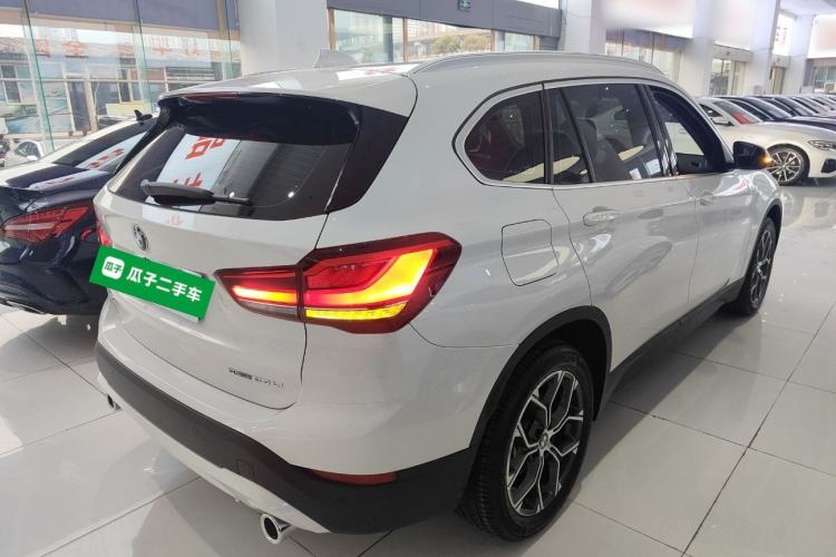 Used BMW X1 2021 Restyled sDrive25Li Leading Edition Rear Right 45 Deg