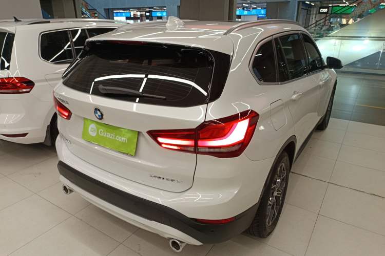 Used BMW X1 2021 Restyled sDrive25Li Leading Edition Rear Right 45 Deg