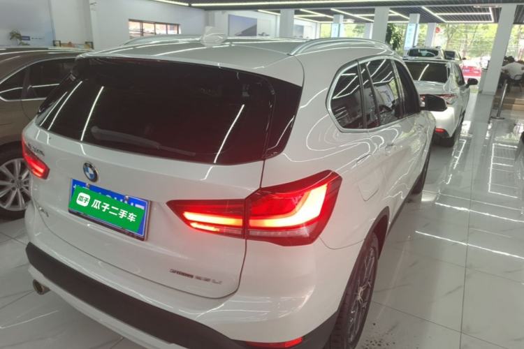Used BMW X1 2021 Restyled sDrive25Li Leading Edition Rear Right 45 Deg