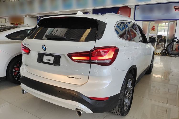 Used BMW X1 2021 Restyled sDrive25Li Leading Edition Rear Right 45 Deg