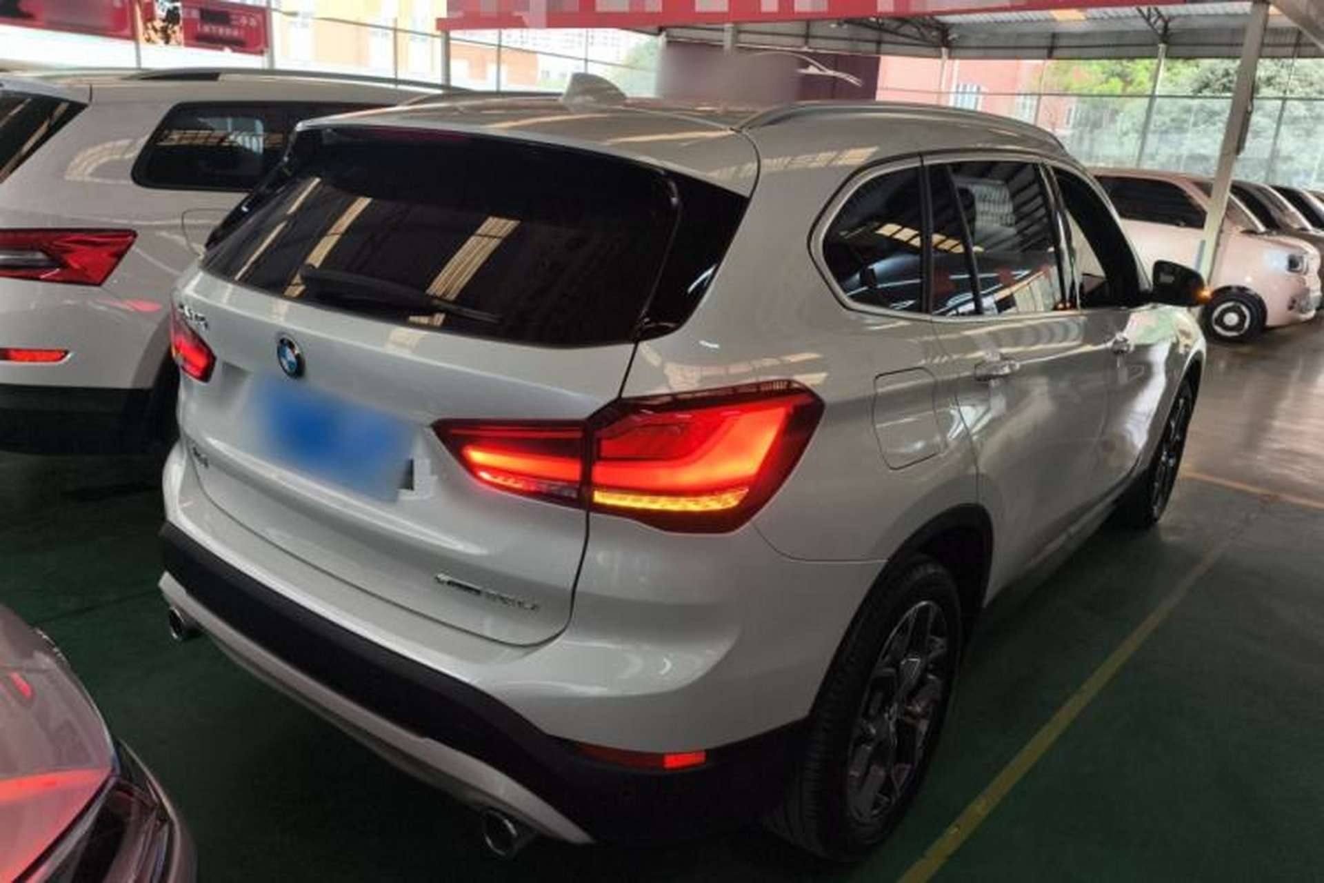 Used BMW X1 2021 sDrive25Li Leading Model Rear Right 45 Deg