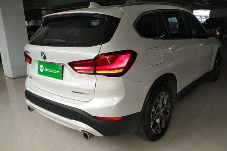 Used BMW X1 2021 Restyled sDrive25Li Leading Edition Rear Right 45 Deg