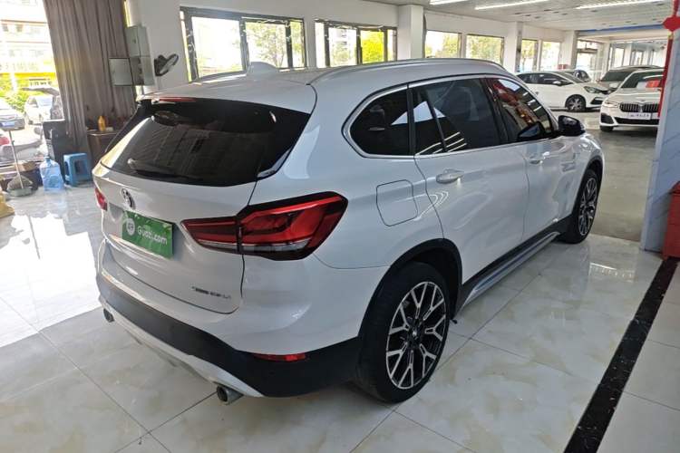 Used BMW X1 2021 xDrive25Li Luxury Model Rear Right 45 Deg