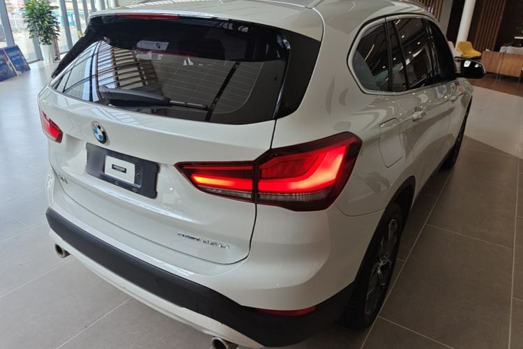 Used BMW X1 2021 Restyled sDrive25Li Leading Edition Rear Right 45 Deg