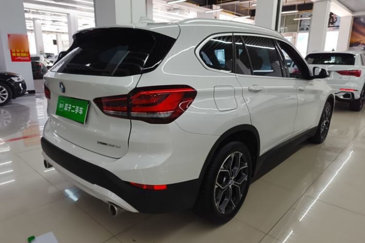Used BMW X1 2021 Restyled sDrive25Li Leading Edition Rear Right 45 Deg