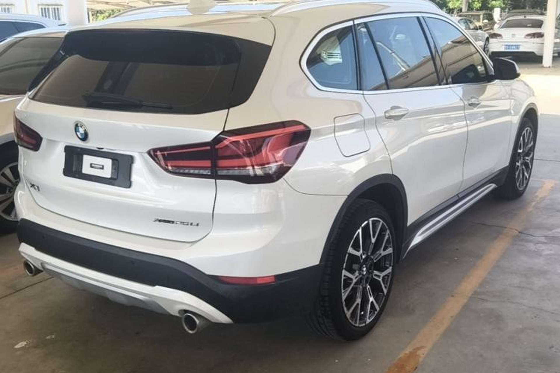 Used BMW X1 2021 xDrive25Li Luxury Model Rear Right 45 Deg