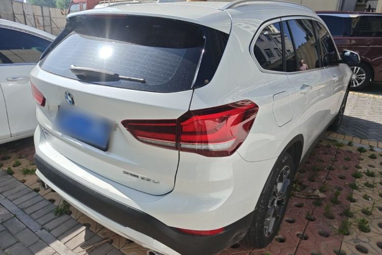 Used BMW X1 2021 Restyled sDrive25Li Leading Edition Rear Right 45 Deg