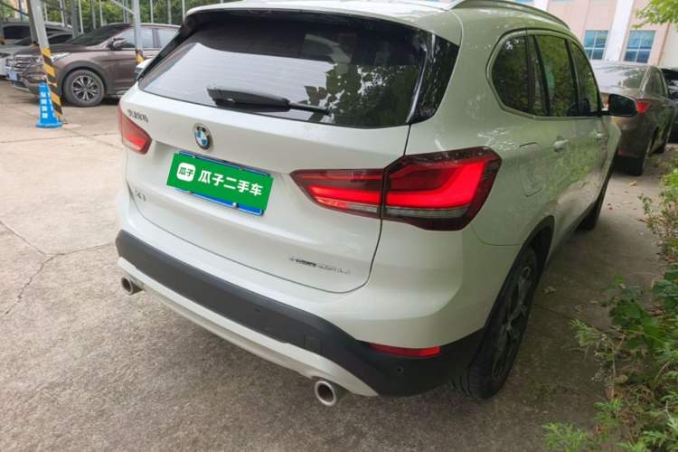 Used BMW X1 2021 Restyled sDrive25Li Leading Edition Rear Right 45 Deg