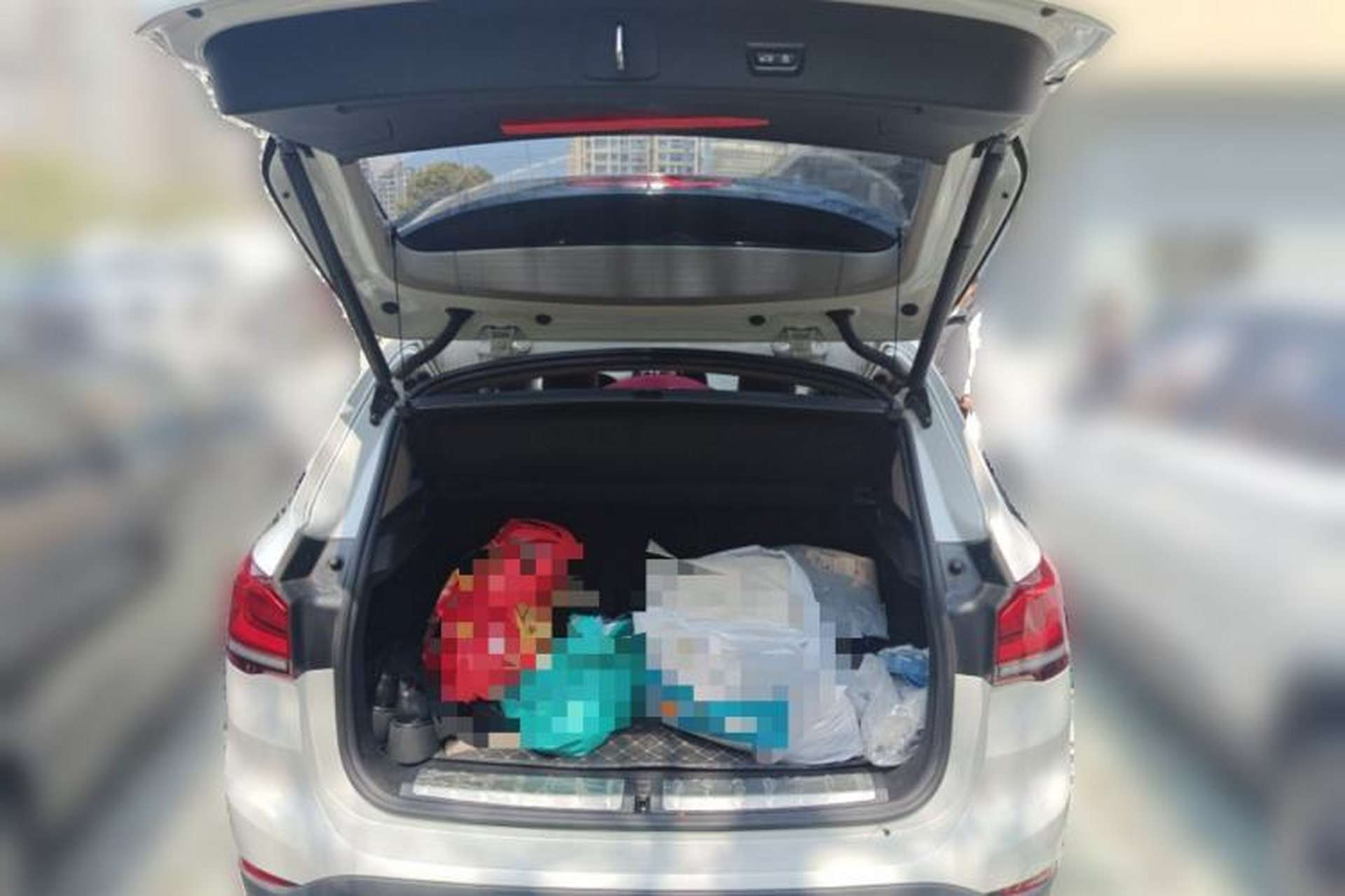 Used BMW X1 2021 Restyled sDrive25Li Leading Edition Trunk