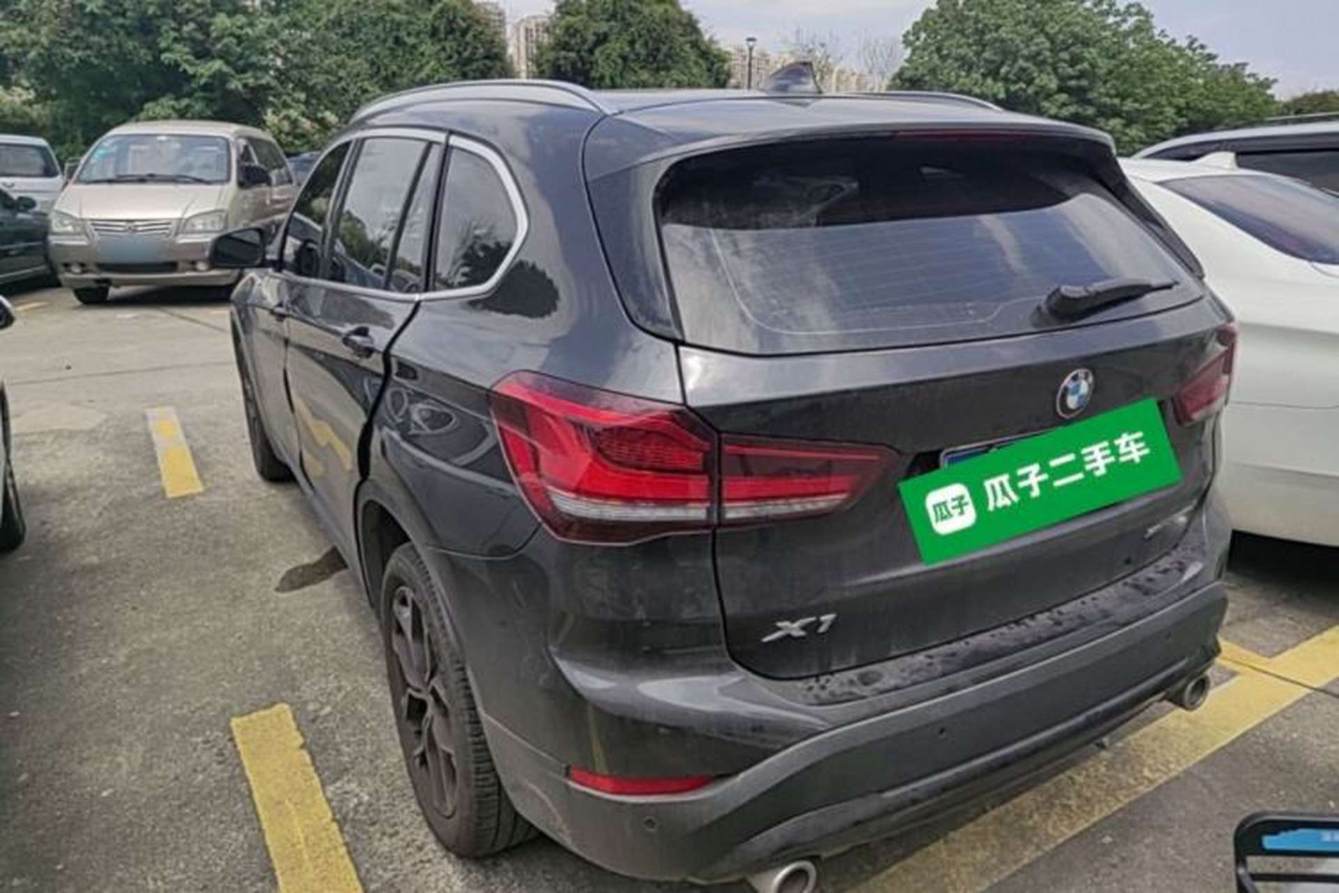 Used BMW X1 2022 sDrive25Li Leading Model Rear Left 45 Deg