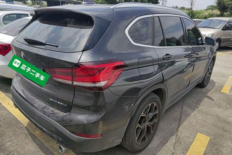 Used BMW X1 2022 sDrive25Li Leading Model Rear Right 45 Deg