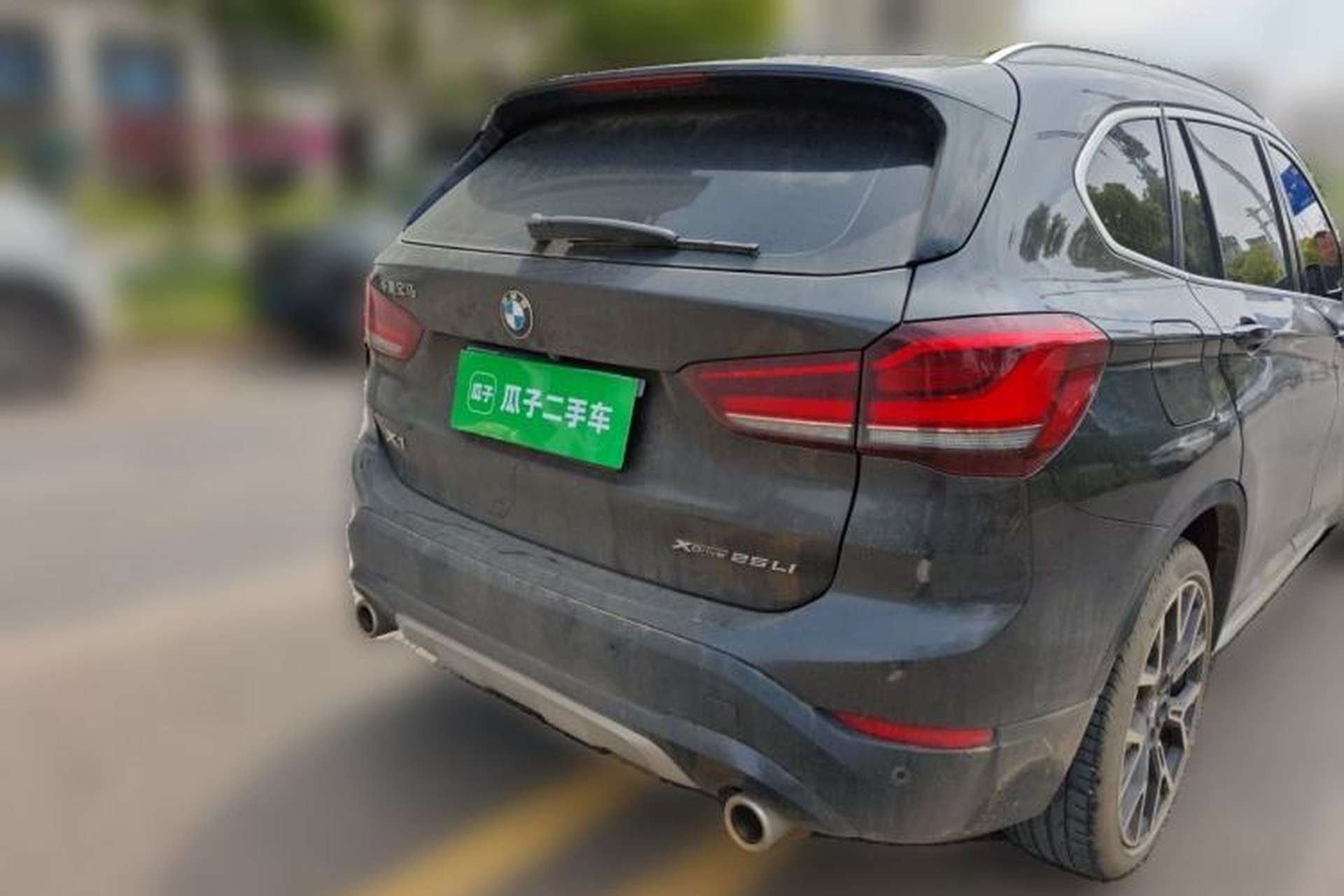 Used BMW X1 2022 xDrive25Li Luxury Model Rear Right 45 Deg