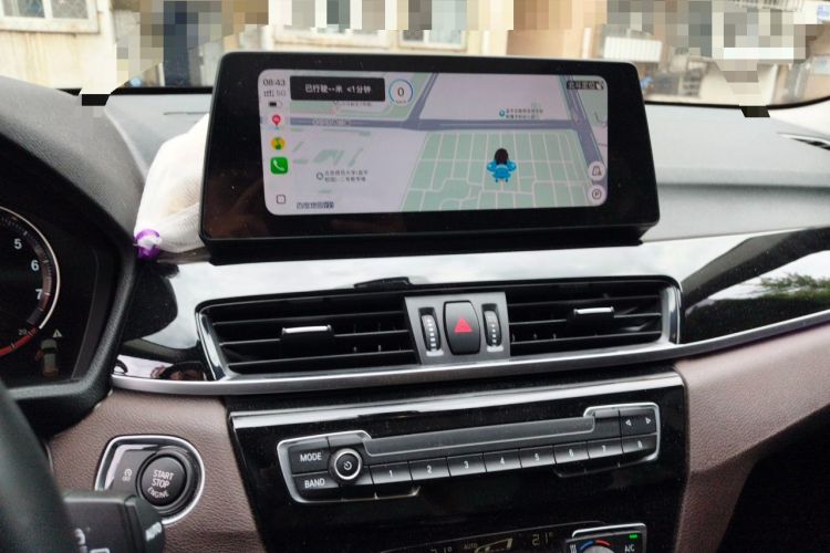Used BMW X1 2022 sDrive25Li Leading Model Audio And AC Panel