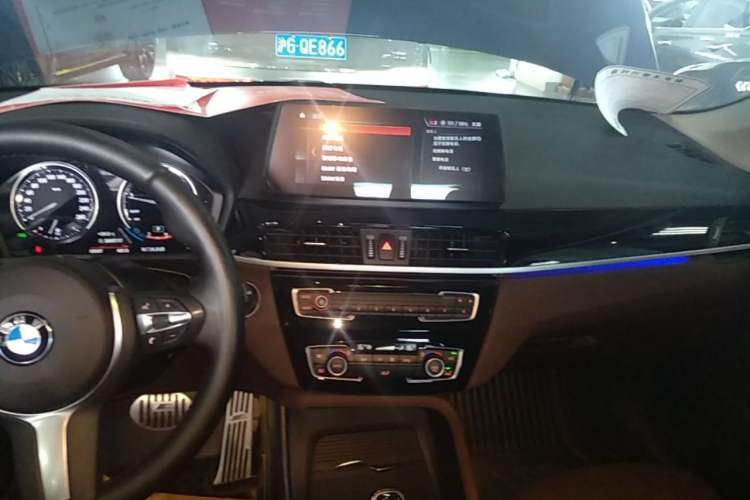 Used BMW X1 2022 sDrive25Li Leading Model Audio And AC Panel