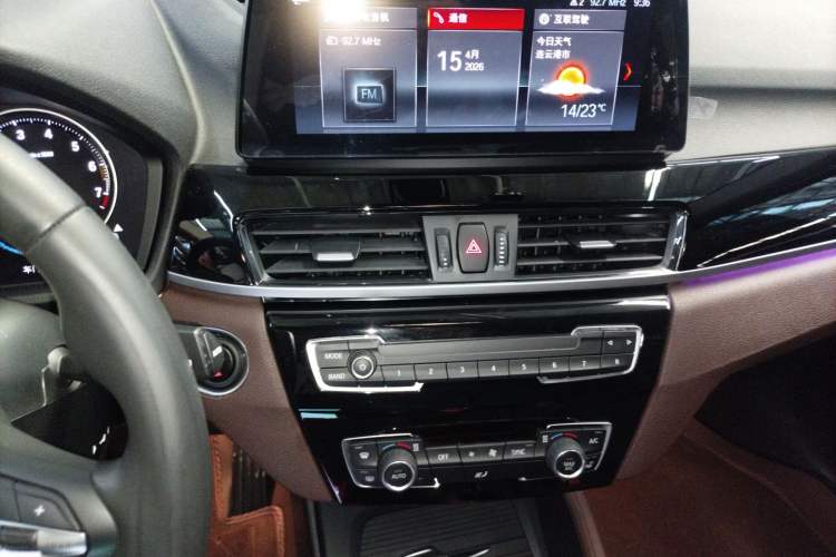 Used BMW X1 2022 sDrive25Li Leading Model Audio And AC Panel