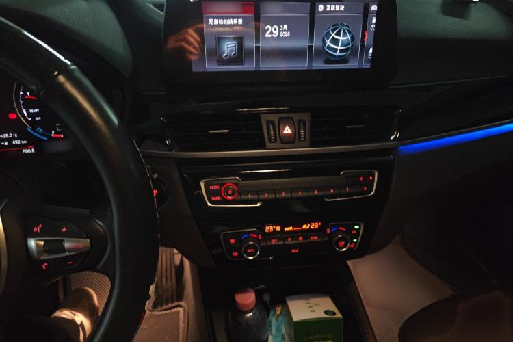 Used BMW X1 2022 sDrive25Li Leading Model Audio And AC Panel