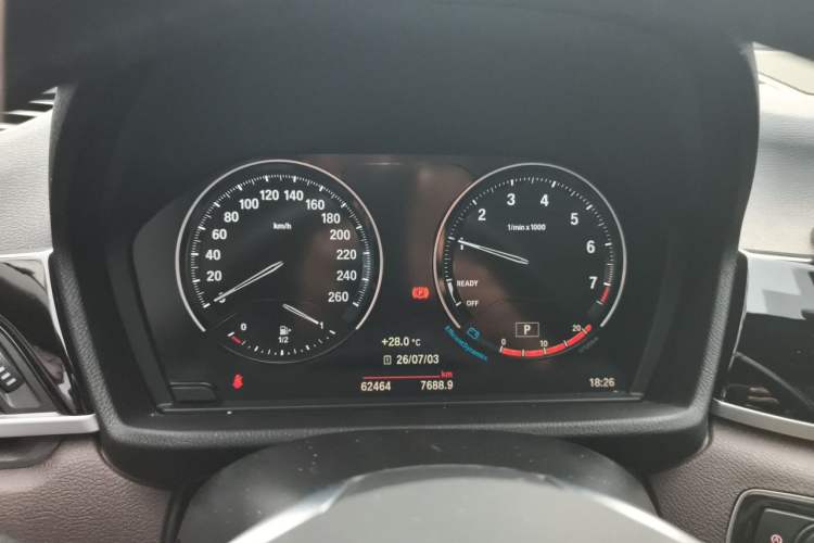 Used BMW X1 2022 sDrive20Li Fashion Model Instrument Cluster