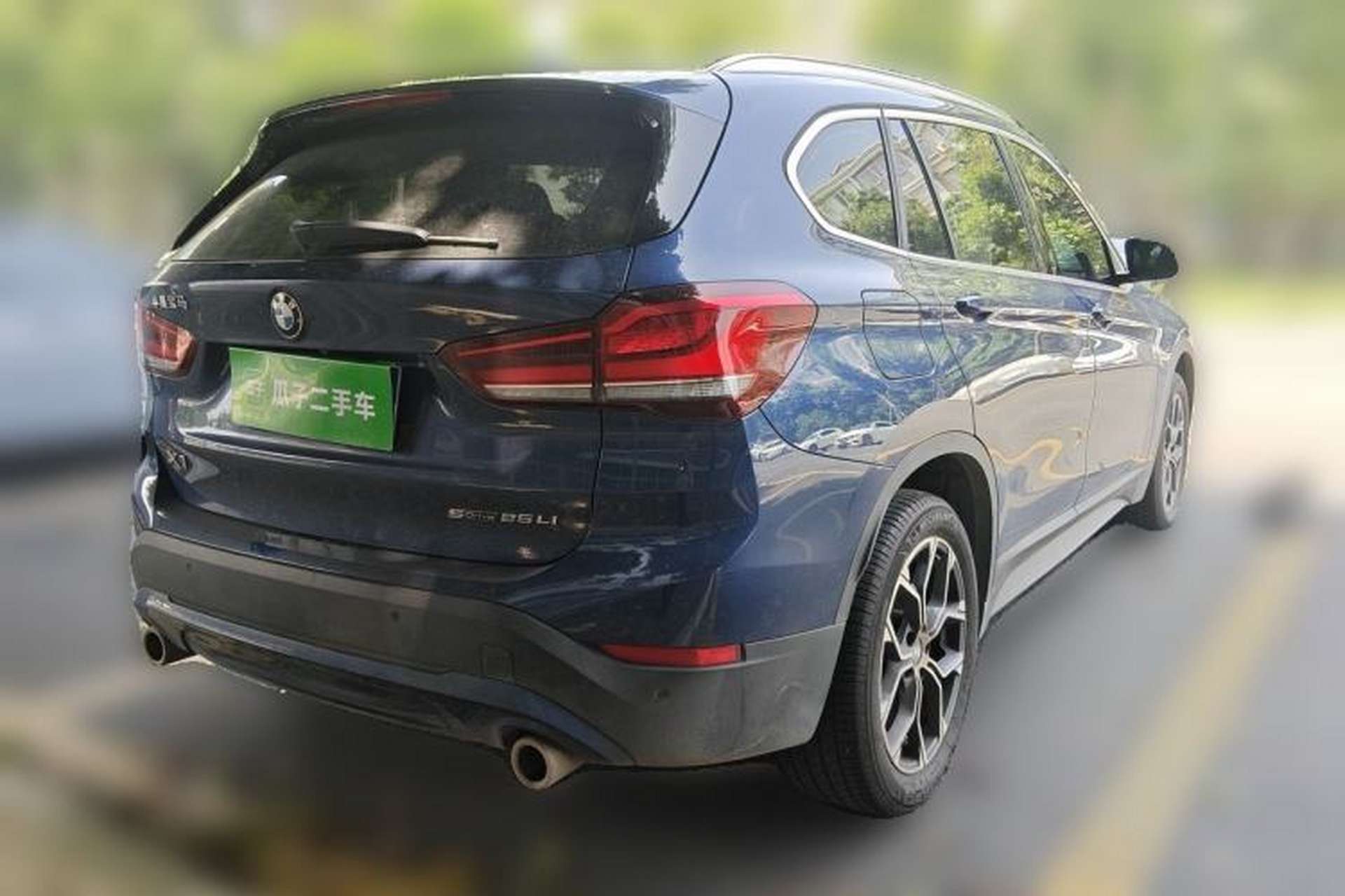 Used BMW X1 2022 sDrive25Li Leading Model Rear Right 45 Deg