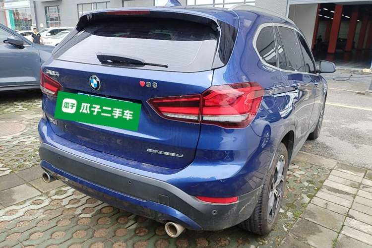 Used BMW X1 2022 sDrive25Li Leading Model Rear Right 45 Deg