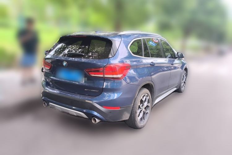 Used BMW X1 2022 sDrive20Li Luxury Model Rear Right 45 Deg