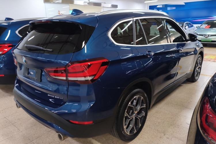 Used BMW X1 2022 sDrive25Li Leading Model Rear Right 45 Deg