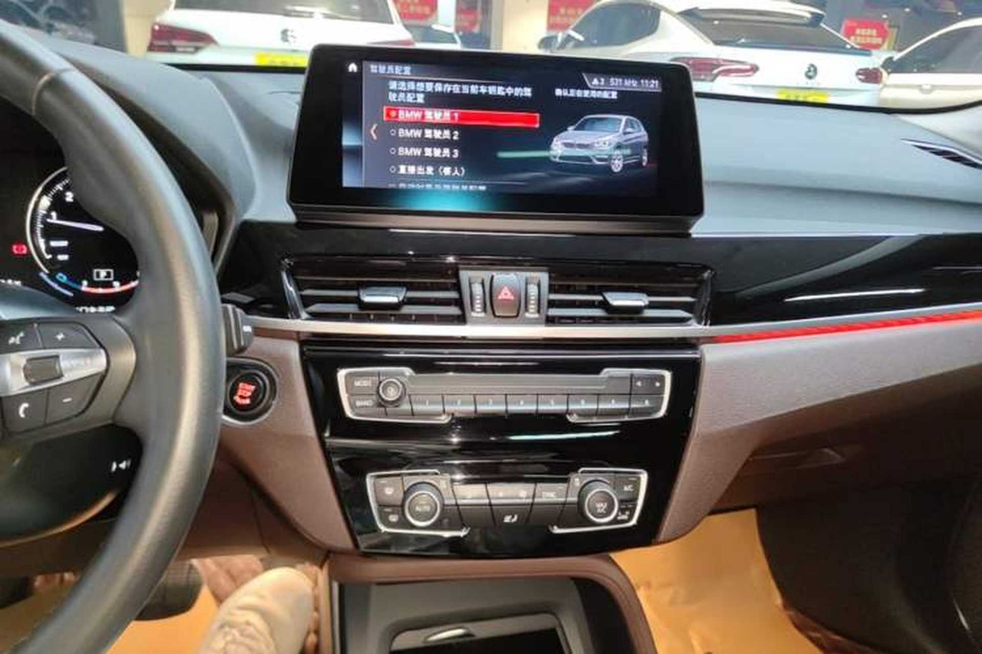 Used BMW X1 2022 sDrive25Li Leading Model Audio And AC Panel