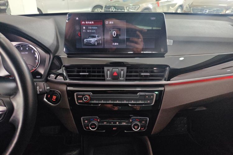 Used BMW X1 2022 sDrive25Li Leading Model Audio And AC Panel