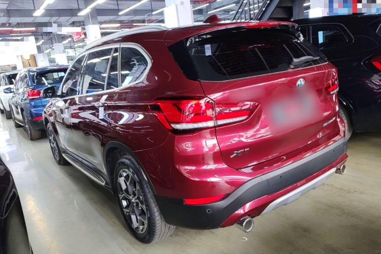 Used BMW X1 2022 sDrive20Li Luxury Model Rear Left 45 Deg