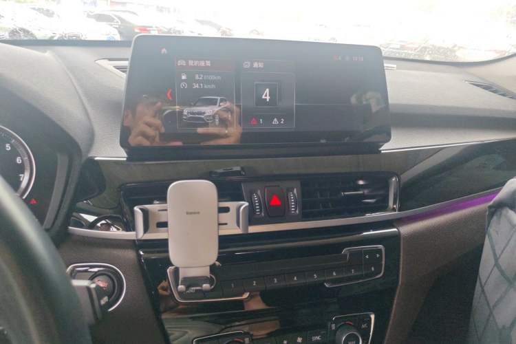 Used BMW X1 2022 sDrive25Li Leading Model Audio And AC Panel