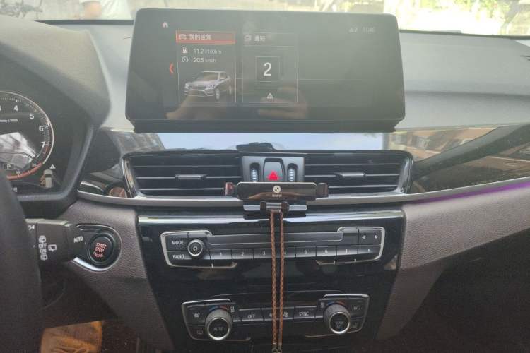 Used BMW X1 2022 sDrive25Li Leading Model Audio And AC Panel