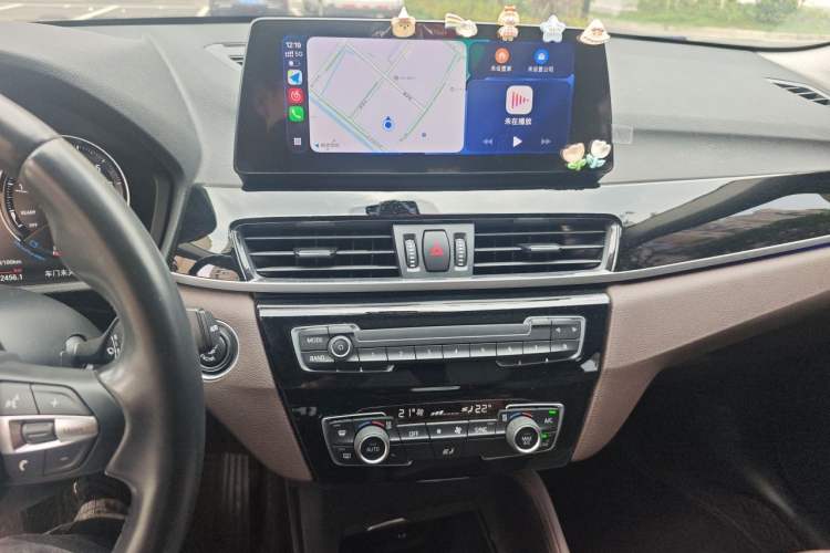 Used BMW X1 2022 sDrive25Li Leading Model Audio And AC Panel