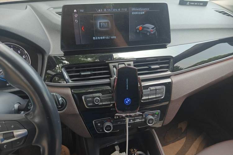 Used BMW X1 2022 sDrive25Li Leading Model Audio And AC Panel