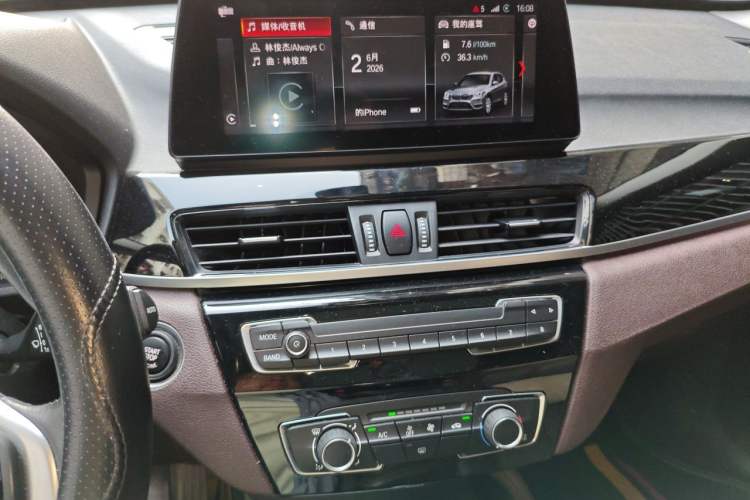 Used BMW X1 2022 sDrive20Li Fashion Model Audio And AC Panel