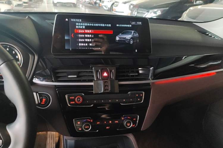 Used BMW X1 2022 sDrive25Li Leading Model Audio And AC Panel