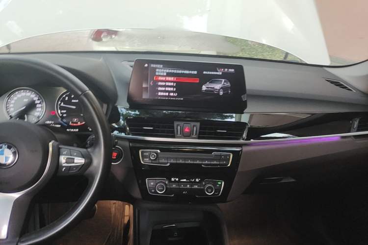 Used BMW X1 2022 sDrive25Li Leading Model Audio And AC Panel