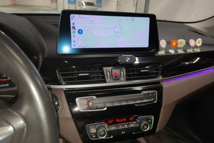 Used BMW X1 2022 sDrive25Li Leading Model Audio And AC Panel