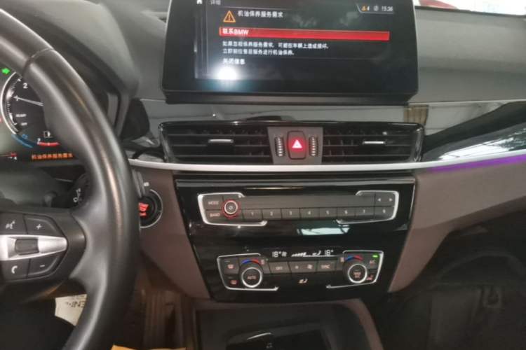 Used BMW X1 2022 sDrive25Li Leading Model Audio And AC Panel