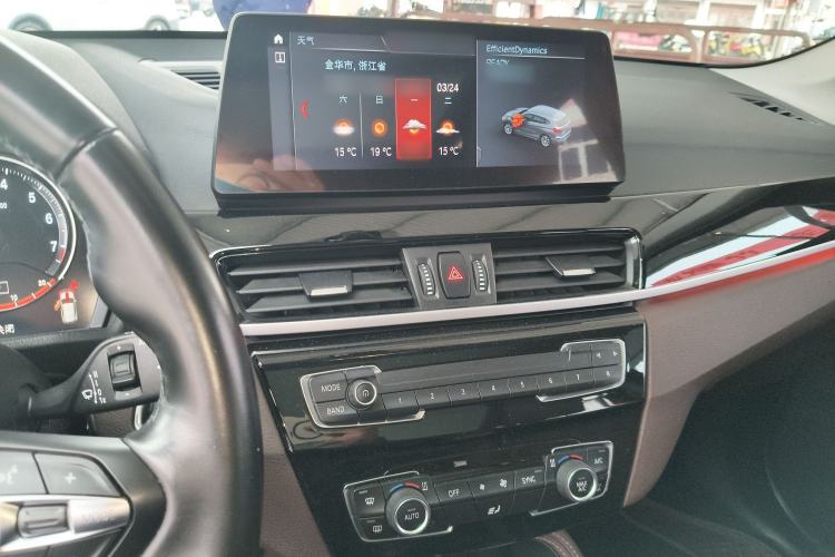 Used BMW X1 2022 sDrive20Li Luxury Model Audio And AC Panel