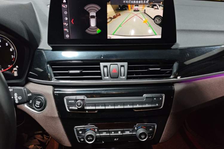 Used BMW X1 2022 sDrive25Li Leading Model Audio And AC Panel