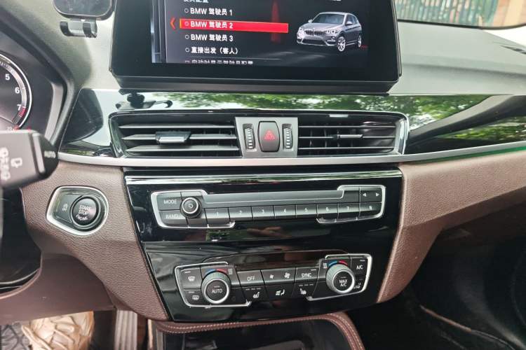 Used BMW X1 2022 sDrive20Li Luxury Model Audio And AC Panel