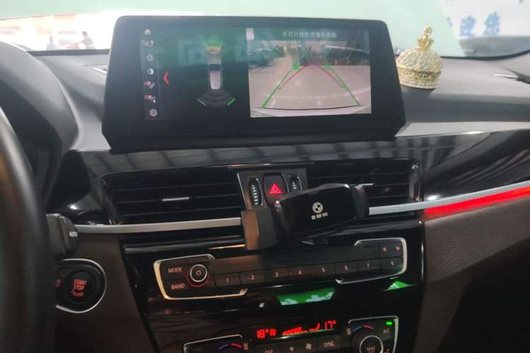 Used BMW X1 2022 sDrive25Li Leading Model Audio And AC Panel