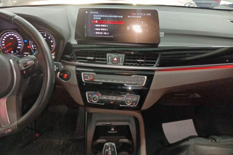 Used BMW X1 2022 sDrive25Li Leading Model Audio And AC Panel