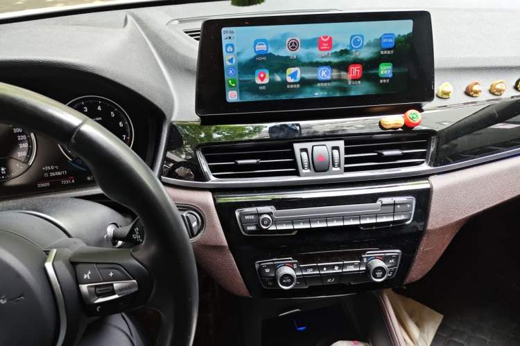 Used BMW X1 2022 sDrive25Li Leading Model Audio And AC Panel
